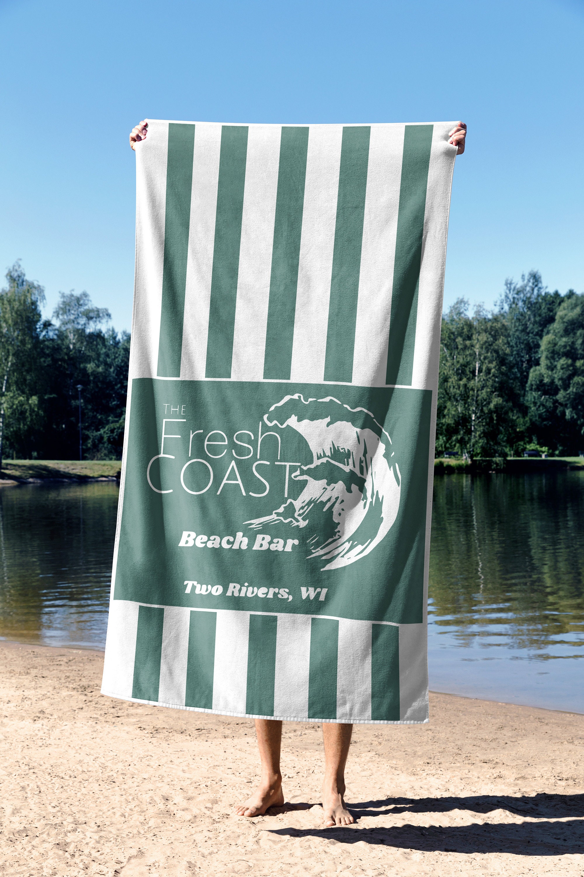 Custom Beach Towels, Hotel Beach Towel, Personalized Pool
