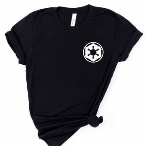 Imperial Crest Unisex T-Shirt, Star Wars Inspired Short Sleeve Tee