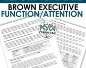 Browns EFA Report Template School Psychology Special Education Assessment ADHD, Special Education Digital Template, Instant/Digital Download