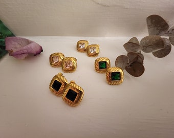 Vintage Chunky Earrings
