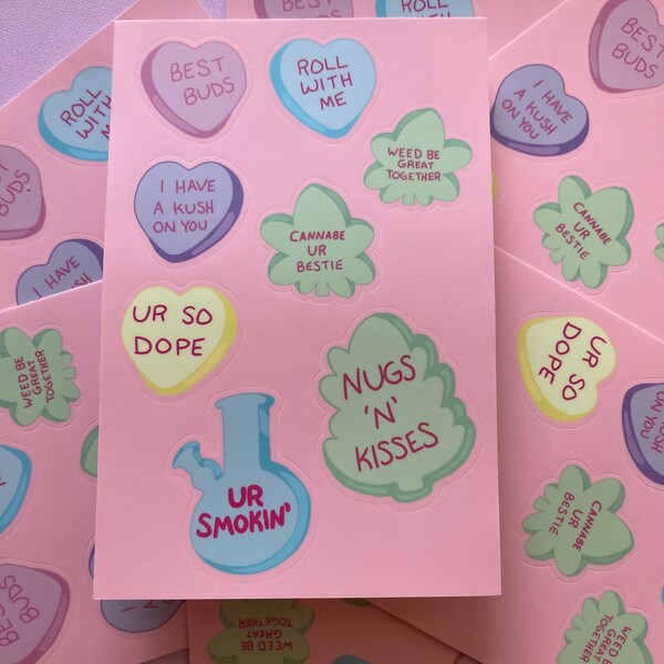 Rolling Trays Stickers Etsy