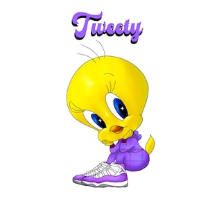 Purple Tweety Bird