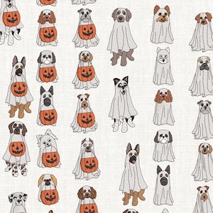 86 borduurwerk spookhondenrassen, halloween spookhond spookachtig seizoen borduurontwerp, borduur spookhond halloween