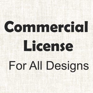Unlimited Usage Commercial License for ALL Designs