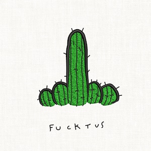 Funny Cactus Machine Embroidery Designs,Succulent Embroidery