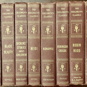 1920s Vintage The Children&#39;s Classics set of 10
