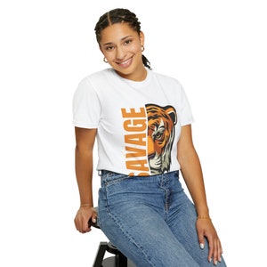 Savage T-shirt, T-shirt, Savage Funny, Gift For Teenager, Gift Ideas, Champion Sweatshirts, Lion Head T Shirt, Savage Shirts, Short sleeve