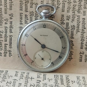 Molnia 15 rubis , montre de poche vintage de 1954 , 100 % originale , fonctionne