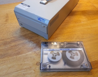 Valitek PST2 Vintage Streamer, seltene Festplatte mit Original Kassette, läuft