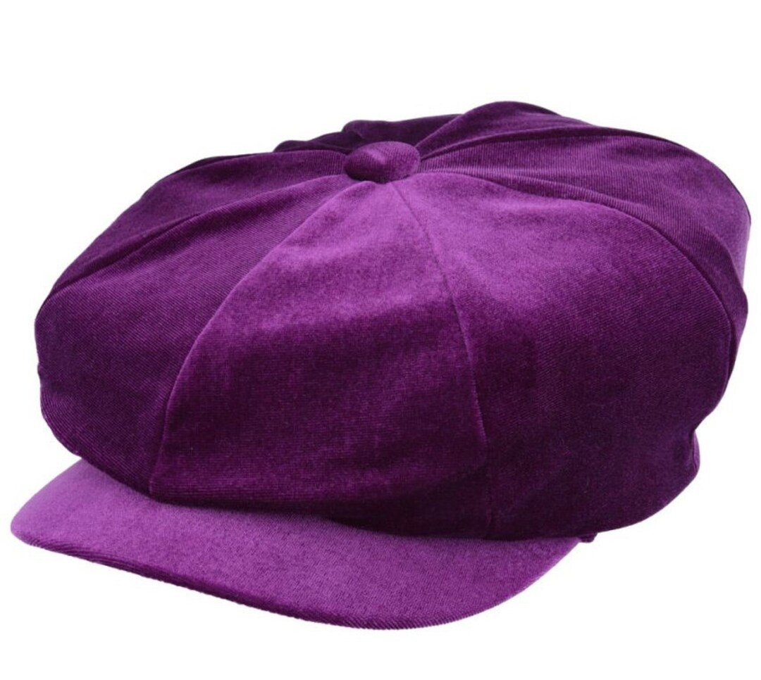 Women Velvet Baker Boy Cap Ladies Cap Classic Newsboy Cap for Etsy UK
