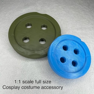 Bottoni GIGANTI - accessori per costumi cosplay