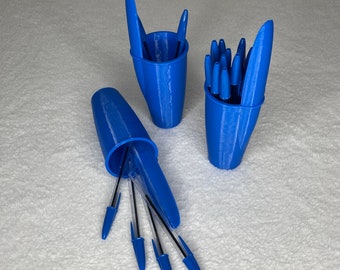 GIANT pen cap - organizer - 8:1 scale - 3D printed