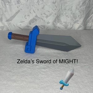 Sword Of Might - Echoes of Wisdom - Imprimé en 3D