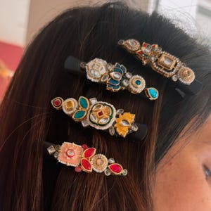 Kundan Head Band, Matha phool, Kundan Indian Jewelry, Sangeet favors, dholki favors, Mehendi favors, mehndi favors, haldi favor, Hair clip