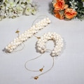 Gajra for hair, Mogra gajra, Artificial gajra, jasmine flower for hair, wedding gajra, Flower Gajra, Gajra for bharatnatyam, Veni