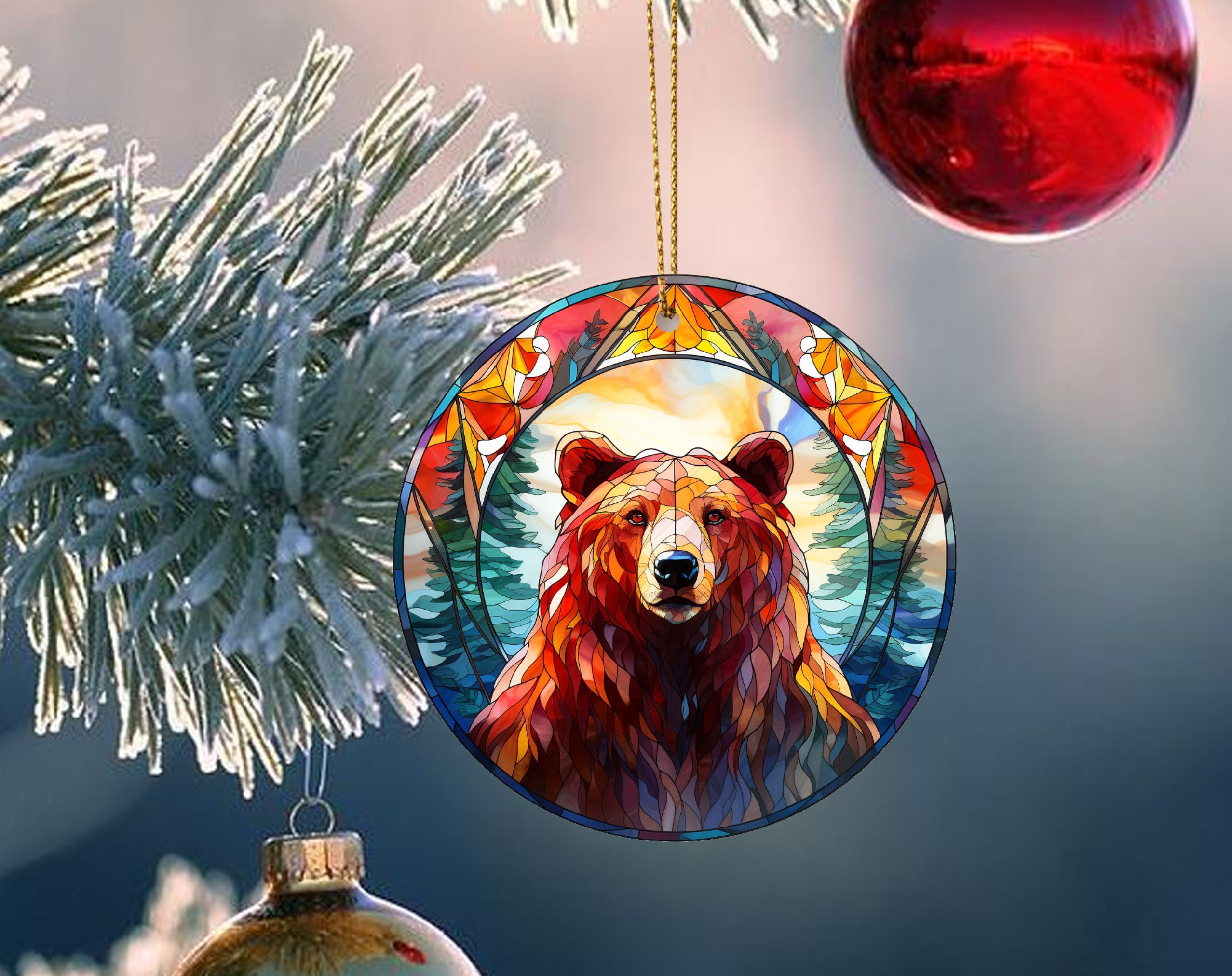Translucent Glass Gummy Bear Ornament – Merry Manor