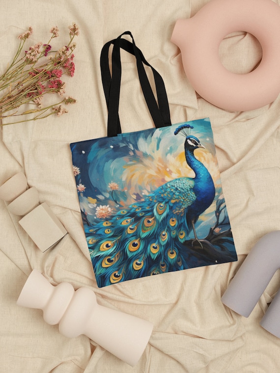 Pretty Peacocks Shoulder hugable Bag Purse