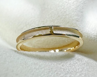 925 Sterling Silver Double Channel Ring Setting | Breastmilk Ash Resin Keepsake Jewelry