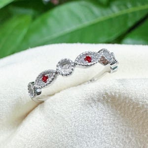 925 Sterling Silver Breast Milk Ring Setting, Multi Birthstone Stackable Ring, Half Band Marquise Ring, Resin, Ash, Hair Keepsake Ring