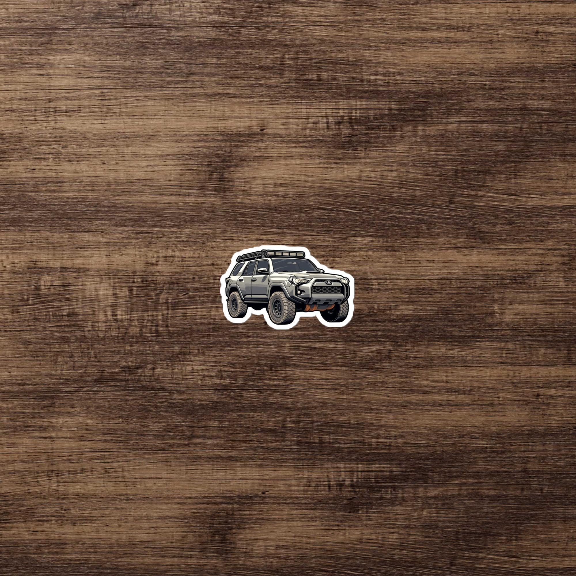 4runner Iconic Toyota 4runner Sticker Grey Water Bottle Notebook