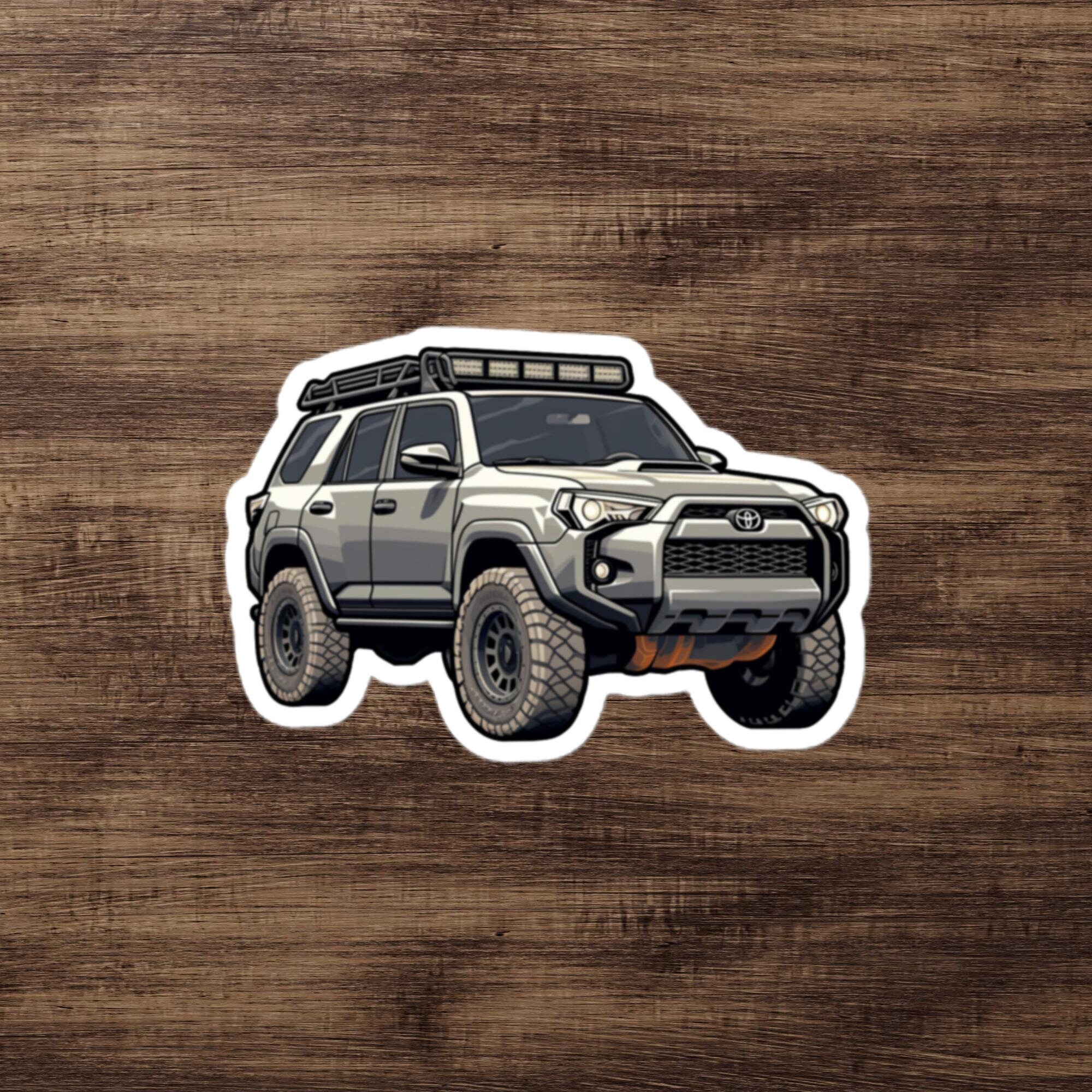 4runner Iconic Toyota 4runner Sticker Grey Water Bottle Notebook