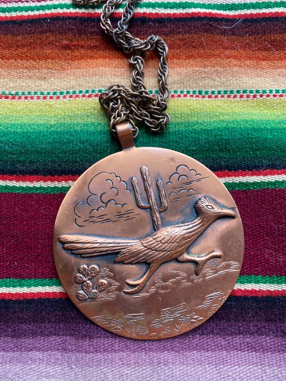 Copper Road Runner Necklace - image 2