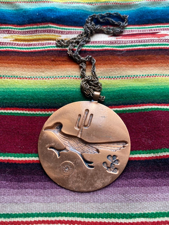 Copper Road Runner Necklace - image 3