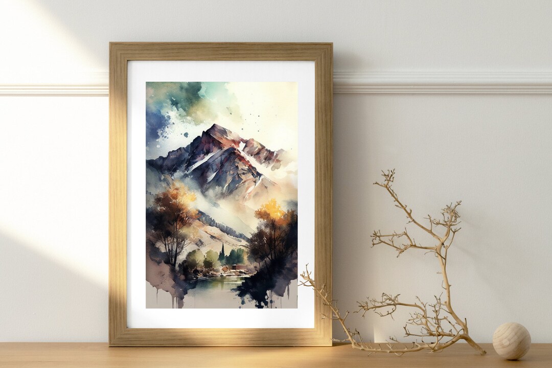 Printable Wall Art Collectible for Home Decor, Digital Download Art, Printable Nature Art ...
