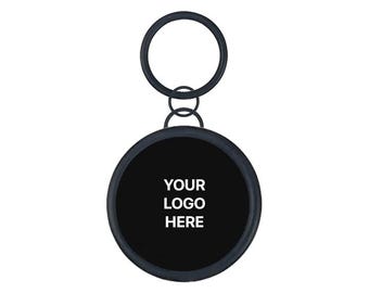 Custom Logo NFC Keychain: 3D Smart Business Card Tag