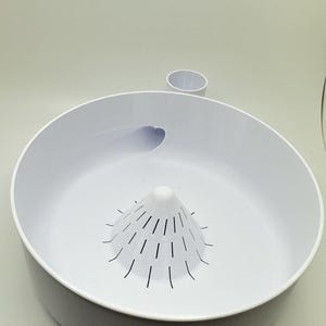 3D Printed Automated Fruit & Vegetable Cleaner – Custom Size Produce Washer with Auto-Drain, Water-Powered | Small, Medium, Large
