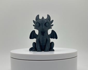 Toothless Dragon 3D Print: How to Train Your Dragon Gift, Custom Figurine