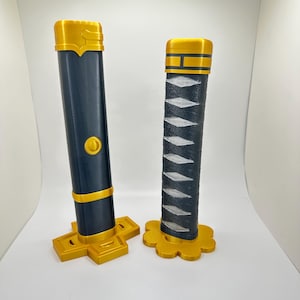 Custom Collapsible Anime Sword |3D Printed Katana, Spear, Blades | Fully Personalized | Demon Slayer, Naruto, Any Universe | Daggers|Cosplay