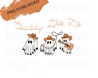 Cowboy Like Me PNG, TS Evermore, Eras, Halloween, Ghost, Cowboy Ghost, TS Halloween, png, swifite gift, Swiftie