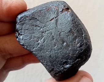 Rare Meteorite Rock From Space Square Shape museum quality Uncut Raw 84 Gram.