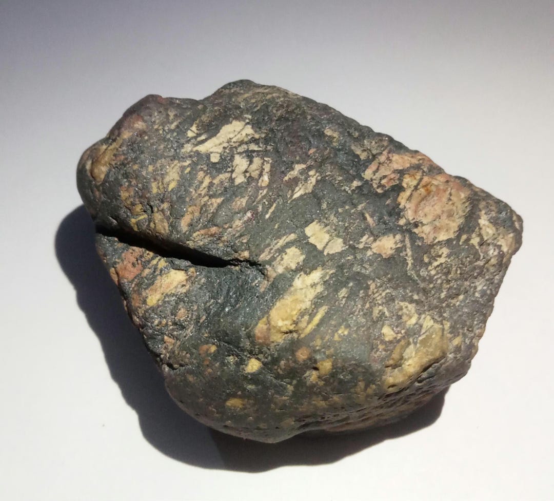 Lunar Meteorite Feldspathic Regolith Breccia Specimen: Silicate Grey ...