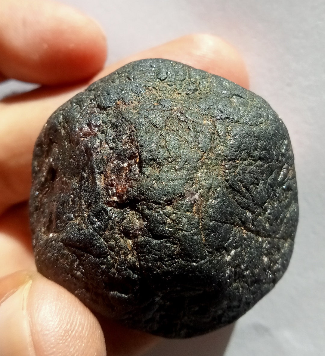 Black Diamond Carbonado Space Rock Billions Years Old Natural Rare