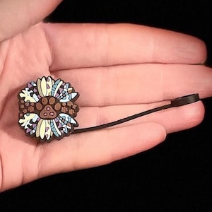 Straw Topper Western Paw Print Focal Bead. These Straw Charms, Straw Covers, Straw Caps, fit up to 10 mm Stanley Cup Straws.