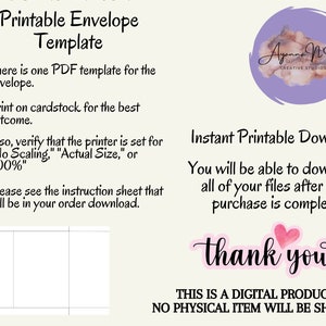 Printable Birthday Card Printable Card - Blank Inside, Digital Birthday ...