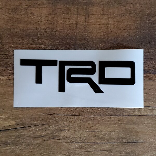 Toyota TRD Toyota Racing Development Vinyl Decal Stickers Bumper JDM Truck For Cars, Laptops, Water Bottles Great Gift For Car Lovers
