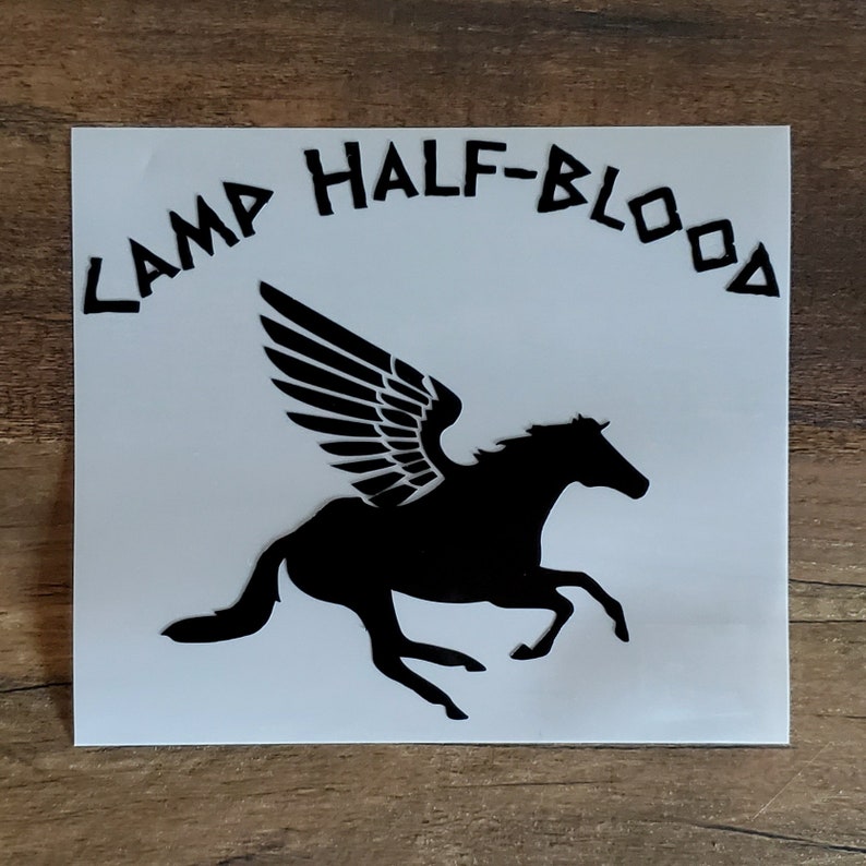 Camp Halfblood Percy Jackson Vinyl Decal Sticker Simple Graphic for