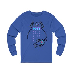 POTS Awareness Unisex Jersey Long Sleeve Tee