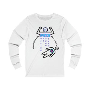 POTS Awareness Unisex Jersey Long Sleeve Tee