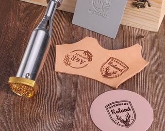 Personalized Electric Branding Iron For Leather, Hot Foiling Stamp, Leather Branding Iron, Leather Stamping Tools, Christmas Gift For Him