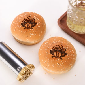 Custom Bread Branding Iron, Hamburger Buns Branding Iron, Custom Branding Iron For Food, Custom Branding Iron For Gift, Personalized Gift