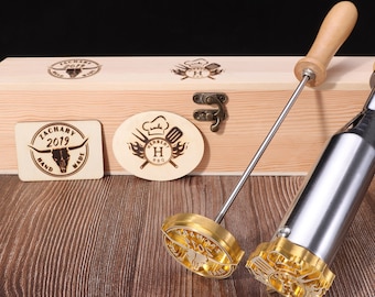 Custom Electric Wood Brand Iron, Personalized Wedding Branding Iron, Wood Branding Iron, Custom Wood Burning Stamp, Leather Branding Iron