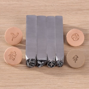 Petit tampon en argile personnalisé, Tampon de poterie personnalisé, Tampon de signature personnalisé pour céramique, Tampon de fabricant de poterie, Cadeaux d'anniversaire pour potiers