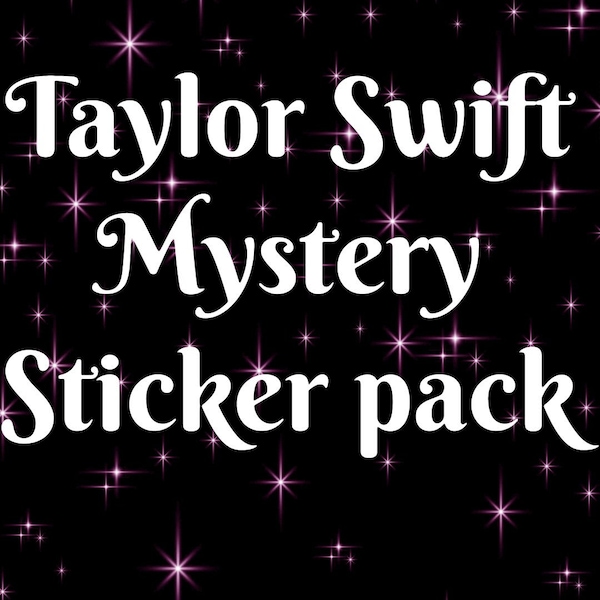 Taylor Swift Mystery Sticker Pack