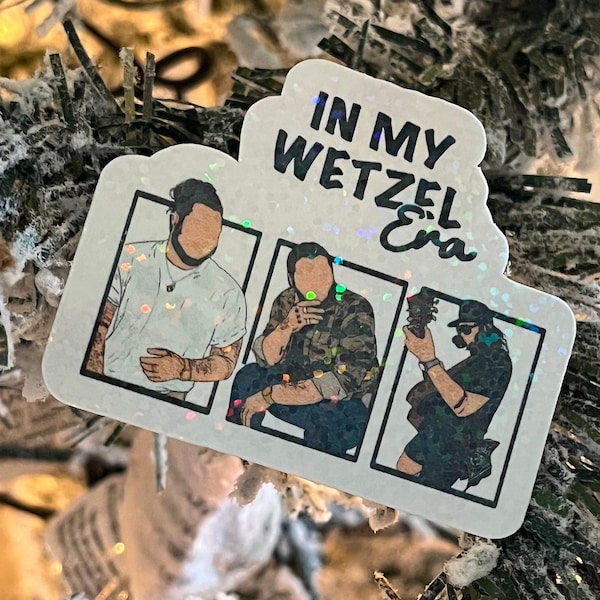 Koe Wetzel Era holographic sticker