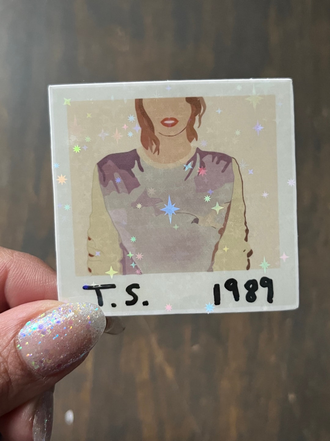 Holographic 1989 Taylor Swift Sticker - Etsy