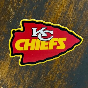 Kansas City Chiefs Girl Window Decal Sticker, Custom Made In the USA